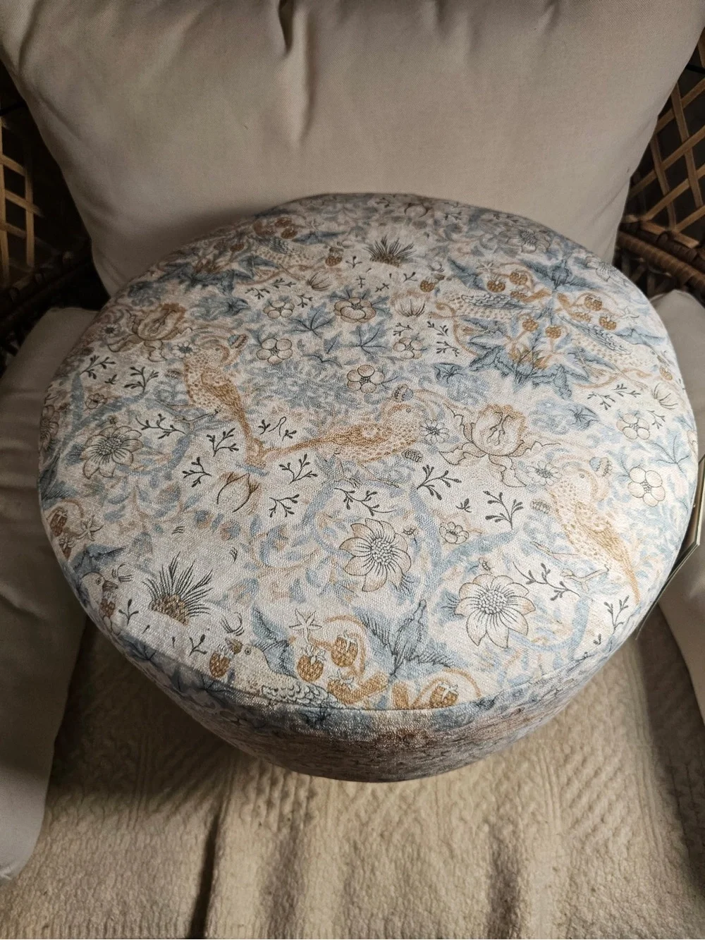 Morris and co blue floral